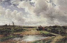 Edmund Morison Wimperis The Approaching Storm (mk37) oil painting picture